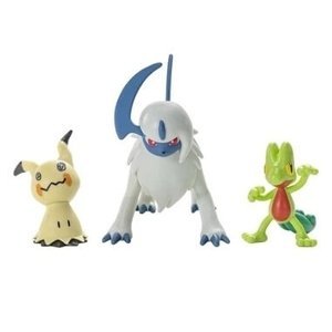 Pokémon akční figurky Treecko, Mimikyu a Absol 5-8 cm