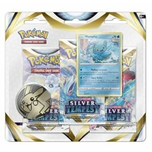 Pokémon Sword and Shield – Silver Tempest 3 Pack Blister - Manaphy