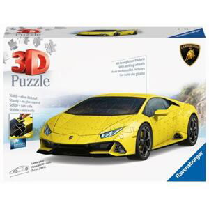 Ravensburger Lamborghini Huracán Evo žluté 3D 108 dílků