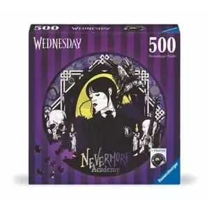 Ravensburger Kruhové puzzle: Wednesday 500 dílků