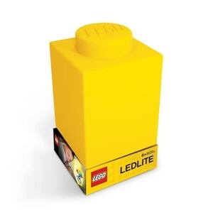 LEGO Classic Silikonová kostka noční světlo - žlutá