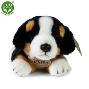 Rappa Plyšový bernský salašnický pes ležící 20 cm ECO-FRIENDLY