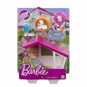 BARBIE MINI HERNÍ SET S MAZLÍČKEM ASST