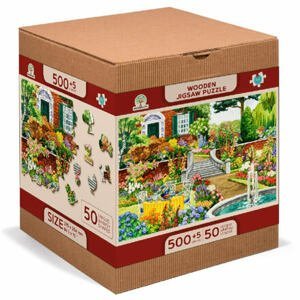 Wooden City Dřevěné puzzle Zahrada L 505 dílků