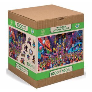 Wooden City Dřevěné puzzle XL,1010 dílků, Nový rok