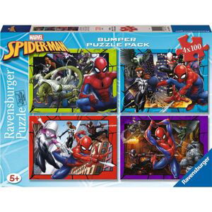 Ravensburger 120010760 Marvel: Spider-Man 4 x 100 dílků