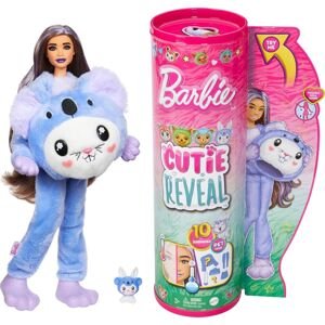 Mattel Barbie Cutie Reveal Barbie v kostýmu - Zajíček ve fialovém kostýmu Koaly