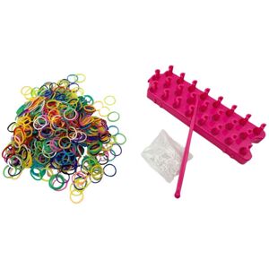 Alltoys Kreativní sada na výrobu náramků Loom Band 600 ks