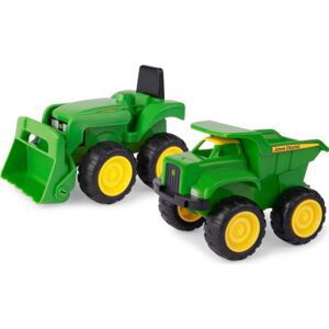 Tomy John Deere Kids Traktor a sklápěč - set na písek