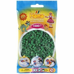 Hama H207-10 Midi korálky zelené 1000ks