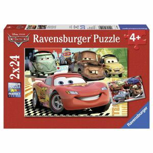 Ravensburger Disney Puzzle Auta Nová dobrodružství 2x24 dílků