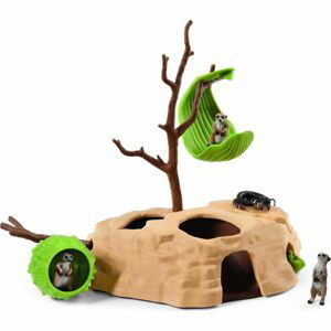 Schleich 42530 Surikaty a jejich hravé prolézání