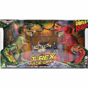 Wiky Jurassic Clash Dino souboj T-Rex 32 cm