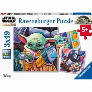 Ravensburger puzzle 052417 Star Wars Mandalorian 3x49 dílků