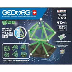 Geomag Glow Recycled 42 dílků