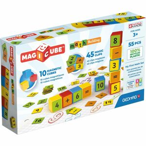 Geomag Magicube Math Building Recycled Clips 55 dílků