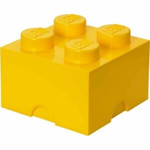 LEGO® Úložný box 25 x 25 x 18 cm Žlutý