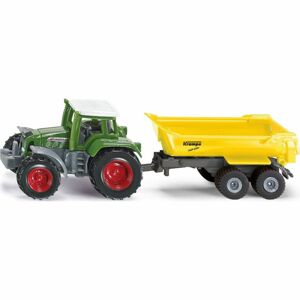 SIKU blister 1605 traktor Fendt s přívěsem Krampe