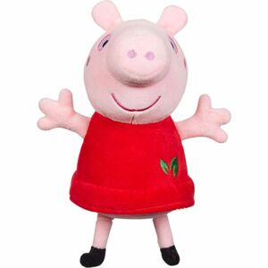 Peppa Pig plyšová Peppa červené šatičky 20 cm