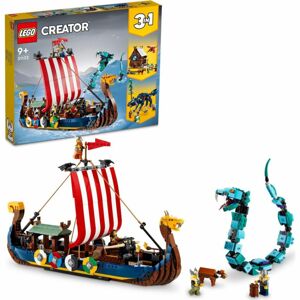 LEGO® Creator 31132 Vikingská loď a mořský had