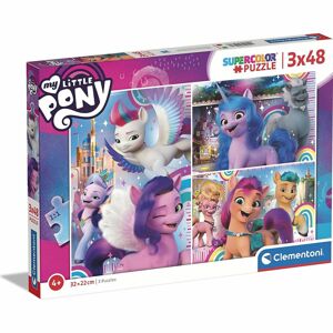 Clementoni Puzzle 3x48 My Little ponny