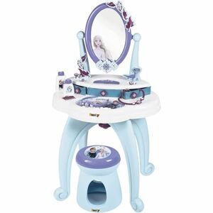Smoby Ledové království Toaletní stolek 2 v 1 se židličkou