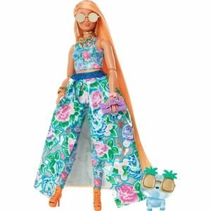 Mattel Barbie Extra módní panenka květinový look