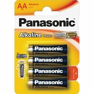 Panasonic baterie Alkaline Power AA 4 pack