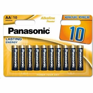 Panasonic baterie Alkaline Power AA 10 pack