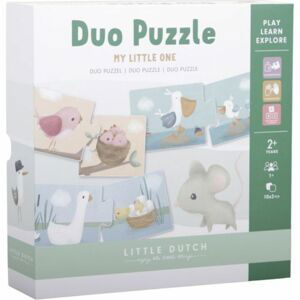 Little Dutch Duo puzzle Květiny a motýli