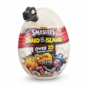 Smashers Dino Island Egg velké balení černý