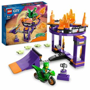 LEGO® City 60359 Kaskadérská výzva s rampou a obručí