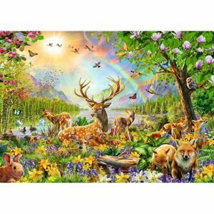 Ravensburger puzzle 133529 Lesní zvířata 200 dílků