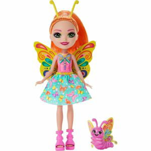 Mattel Enchantimals panenka a zvířátko Belisse Motýlková a Dart FNH22