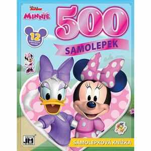 Jiri Models Samolepková knížka 500 dílků Minnie