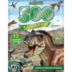 Jiri Models Samolepková knížka 500 dílků Dinosauři