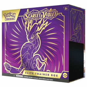 Pokémon TCG: Scarlet & Violet 01 - Elite Trainer Box fialový