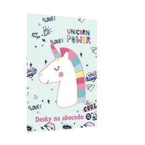 Karton P + P Desky na abecedu Unicorn iconic