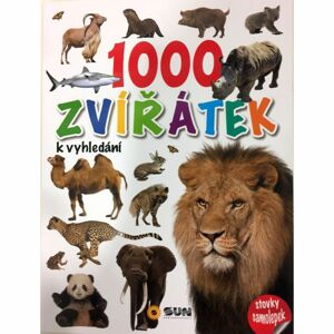 SUN 1000 Zvířátek k vyhledávání se samolepkami