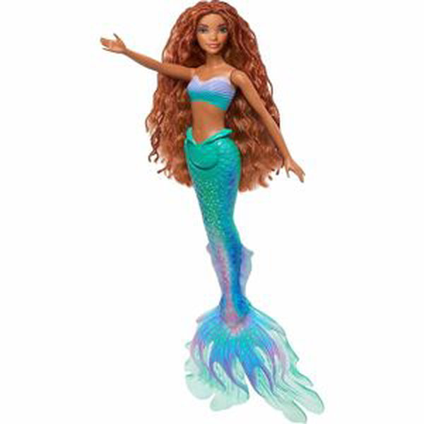 Mattel Disney Princess panenka Malá mořská víla s kouzelnou proměnou HLX13