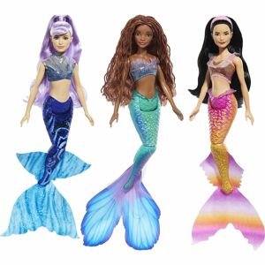 Mattel Disney Princess sada 3 ks panenek Malá mořská víla a sestřičky HND29