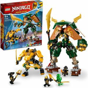 LEGO® NINJAGO® 71794 Lloyd, Arin a jejich tým nindža robotů