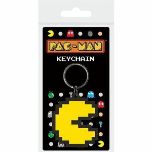 Klíčenka gumová Pac-Man Pixel