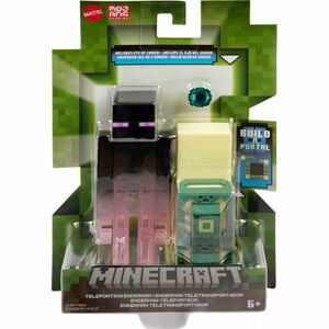 Mattel Minecraft 8 cm figurka Build a Portal Teleporterende Enderman