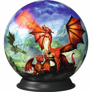 Ravensburger 115655 Puzzle-Ball Mystický drak 72 dílků