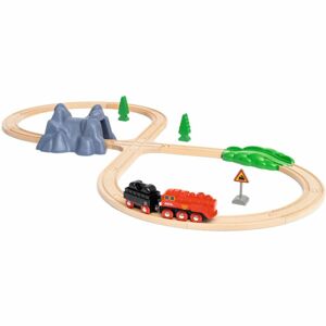 Brio World 36017 Vlaková sada s parní lokomotivou na baterie