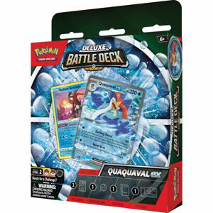 Pokémon TCG: Deluxe Battle Deck - Meowscarada ex & Quaquaval ex Quaquaval ex