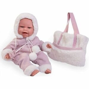 Antonio Juan 70360 Clara realistická panenka miminko se speciální pohybovou funkcí a měkkým látkovým tělem 34 cm