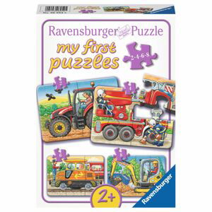 Ravensburger Moje První Puzzle Stroje