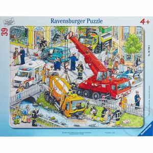 Ravensburger puzzle Záchranné nasazení 39 dílků